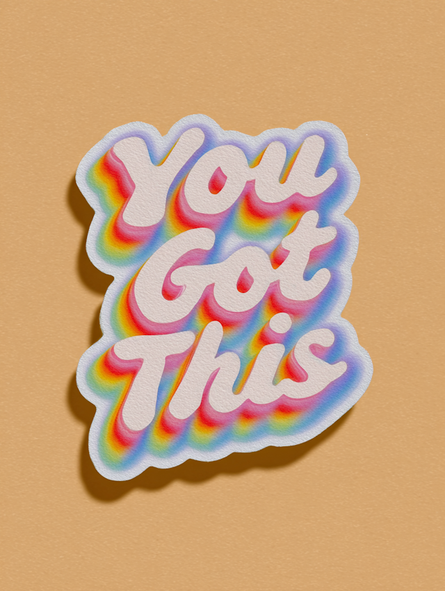 Motivational Sticker