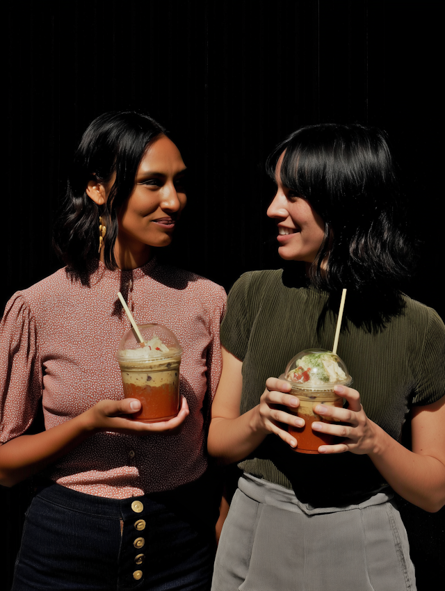 Friendly Beverage Moment