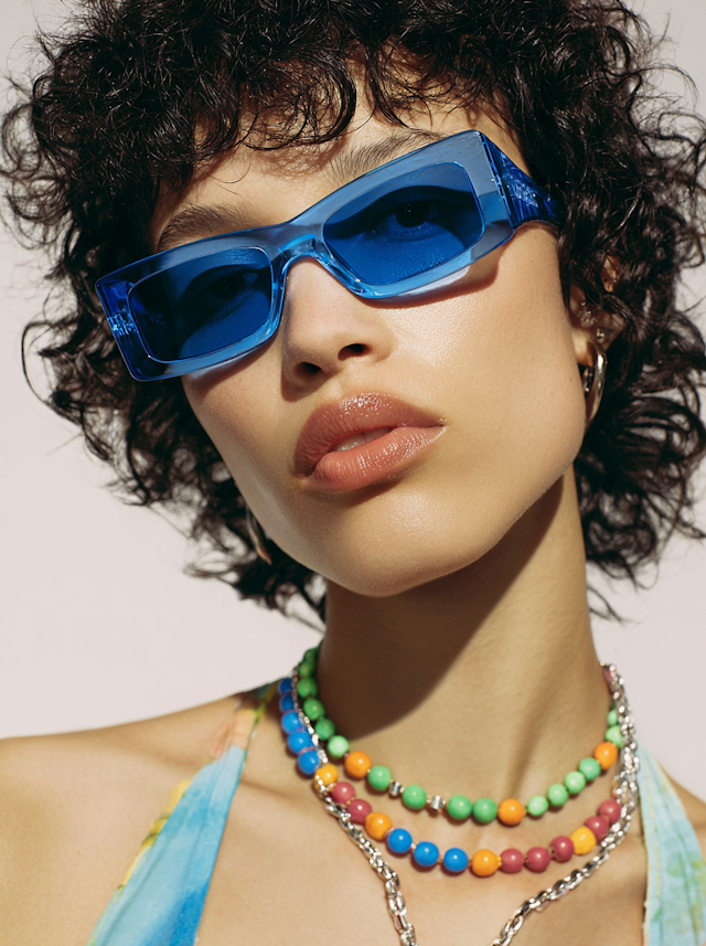 Stylish Portrait Close-Up