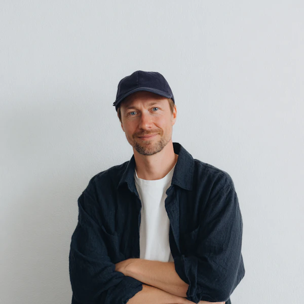 Man in Blue Shirt