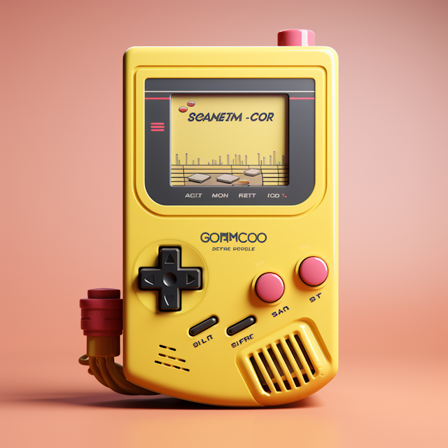 GOMMCOO DETEC POODLE Retro Handheld Console