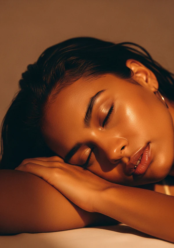 Serene Resting Portrait