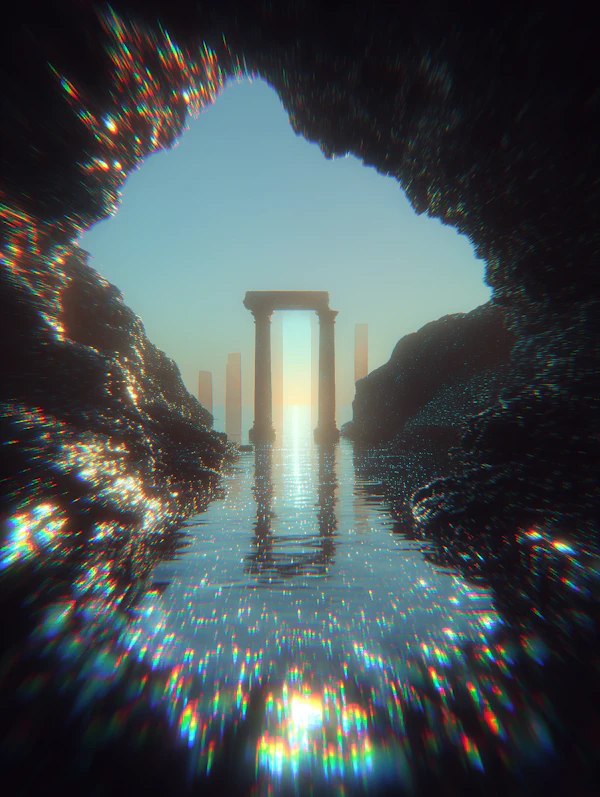 Ethereal Cave View