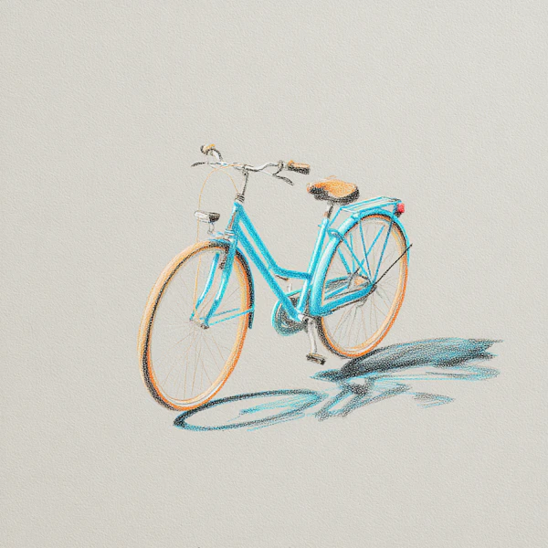 Vintage Bicycle Art