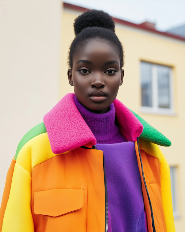 Colorful Fashion Portrait