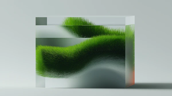 Floating Grass Block
