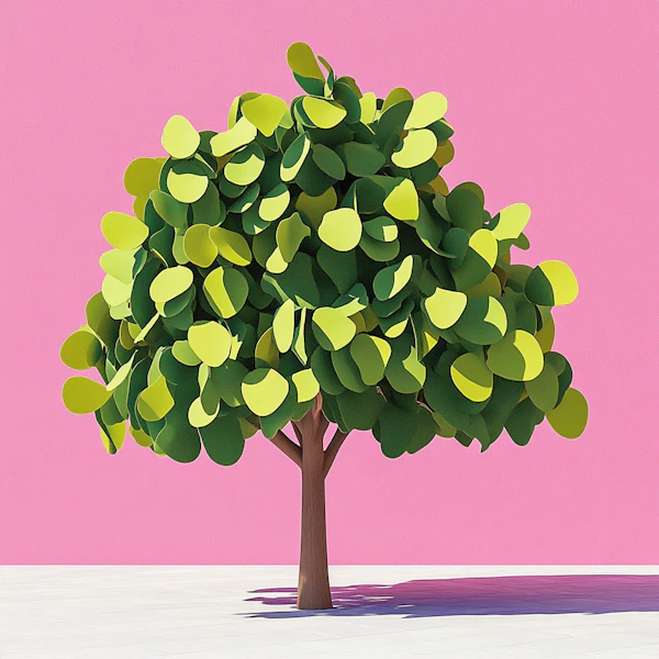Stylized Tree Art