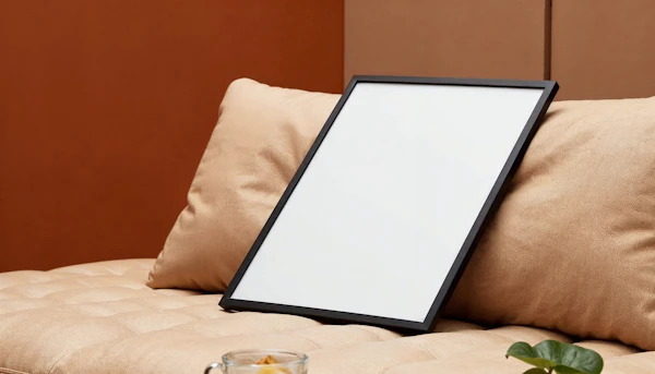 Minimalist Sofa Scene