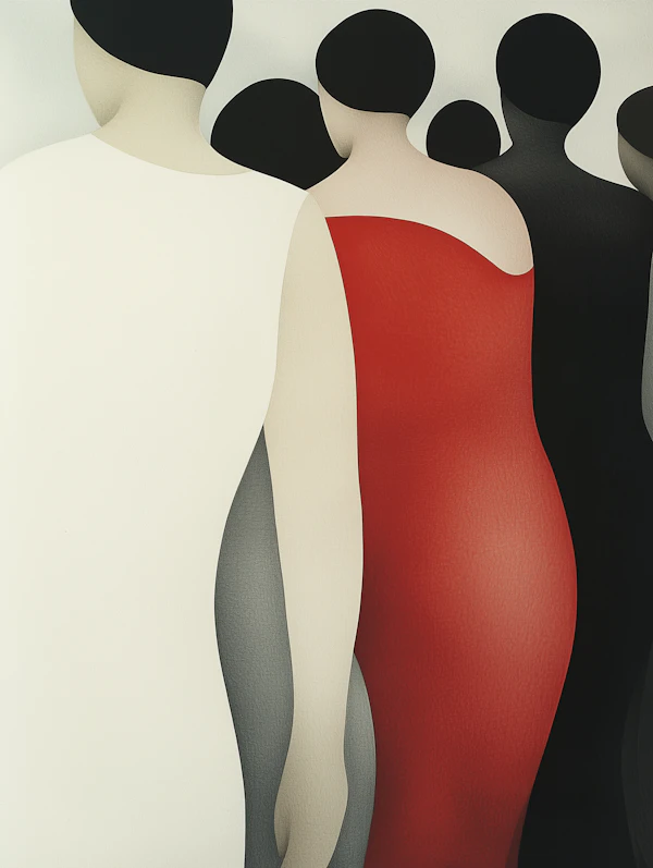 Abstract Figures Art