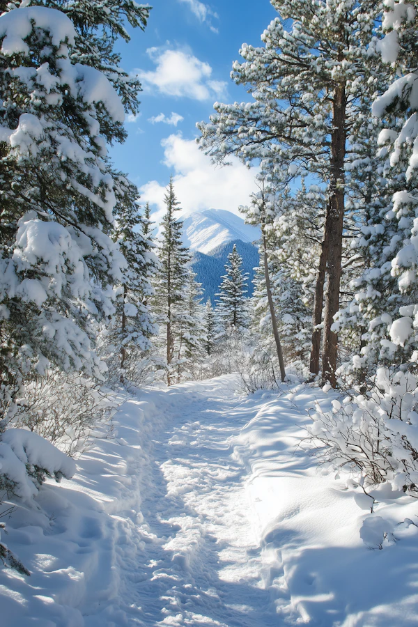 Serene Winter Landscape