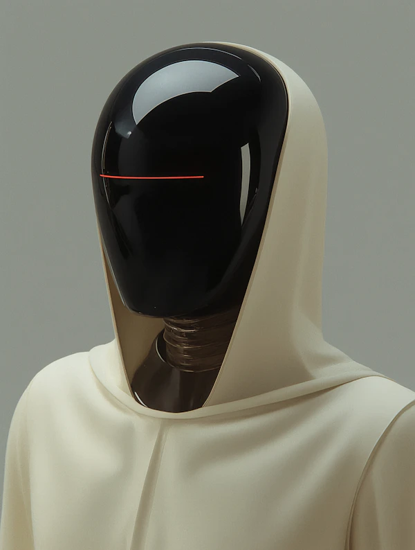 Futuristic Humanoid Robot