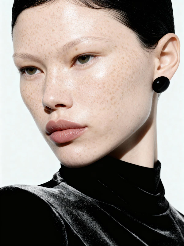 Freckled Portrait