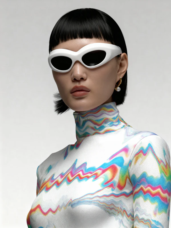 Futuristic Fashion Portrait