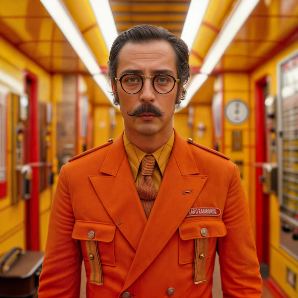 Eccentric Fashion Portrait of Aro Arrowovic
