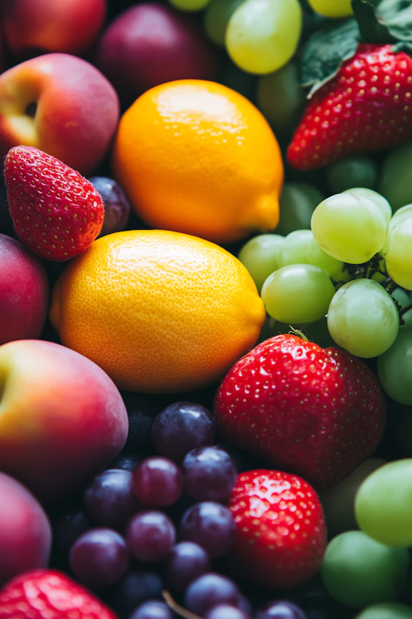 Vibrant Assortment of Fresh Fruits