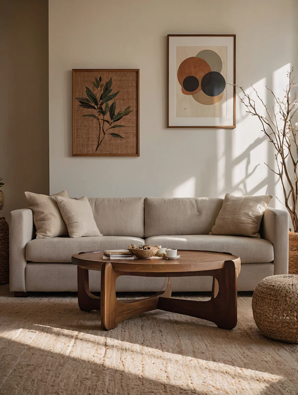 Cozy Minimalist Living Room