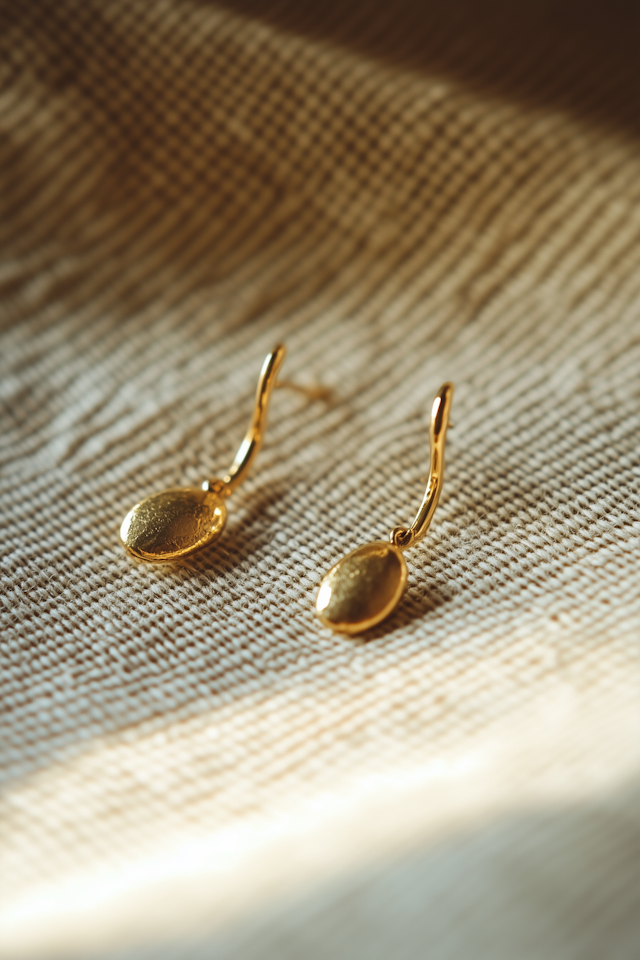 Elegant Gold Earrings