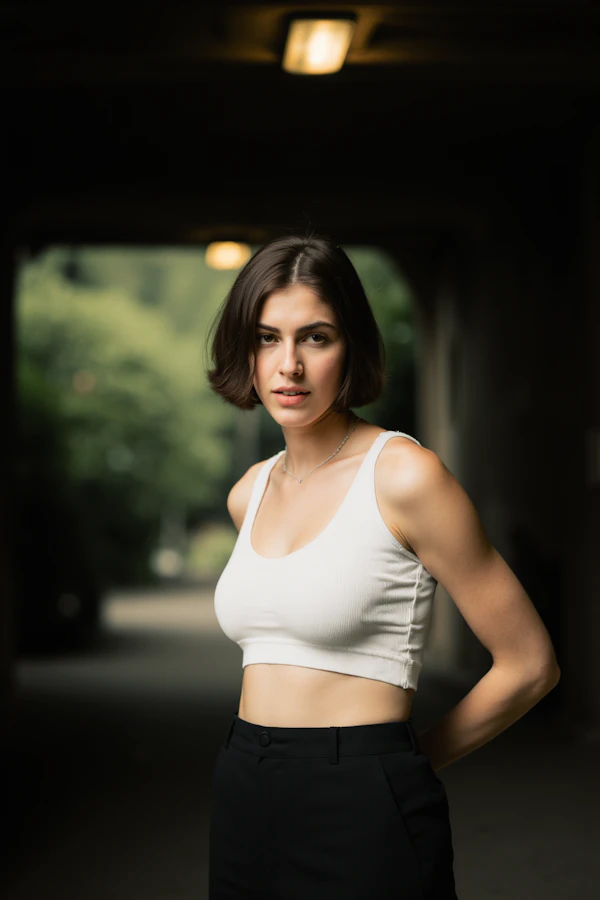 Confident Woman Outdoors