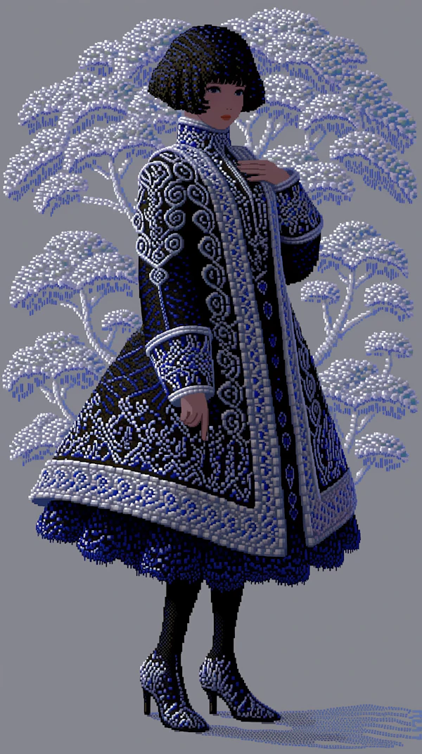 Stylized Fashion Portrait