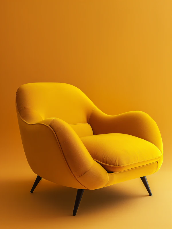 Yellow Armchair Design