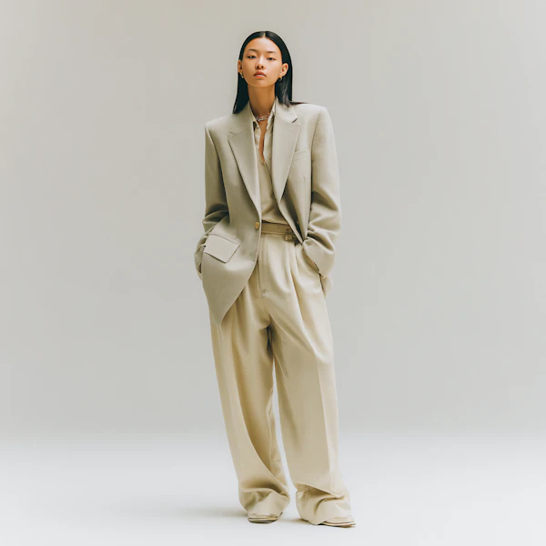 Elegant Beige Suit