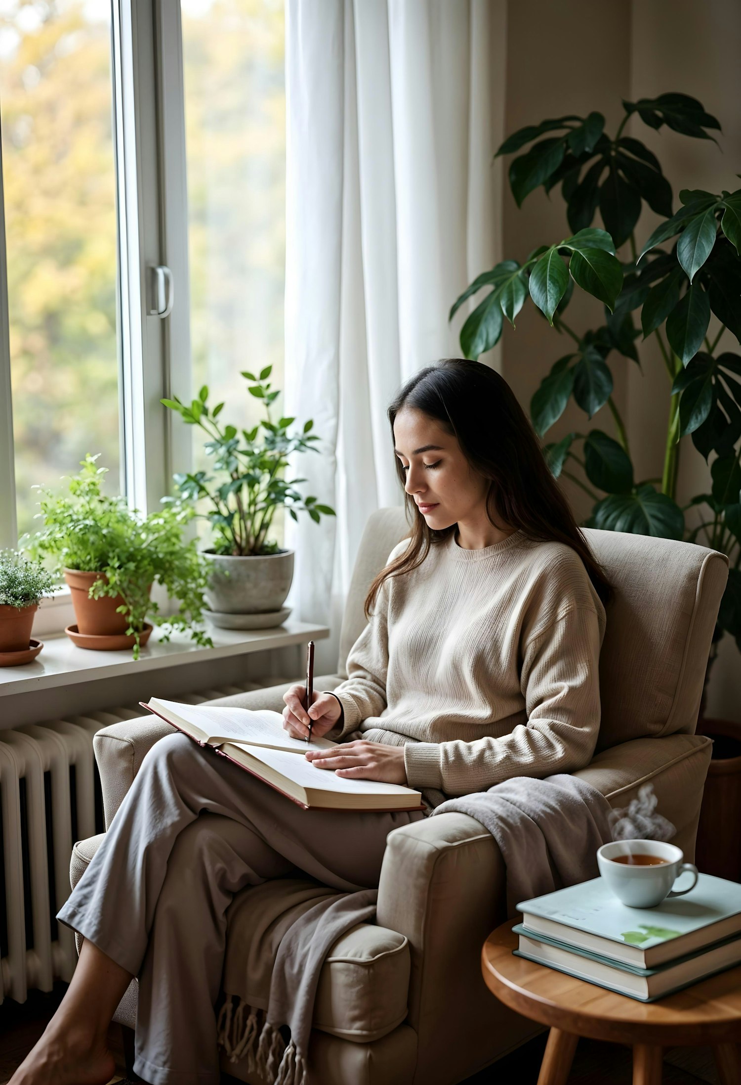 Woman Writing by the Window