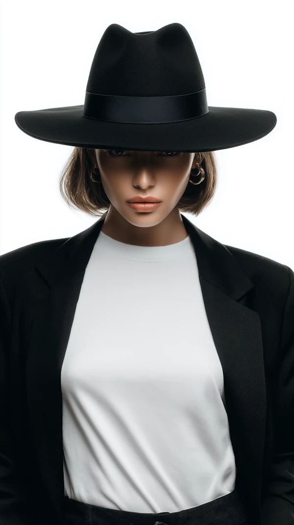Stylish Woman in Hat