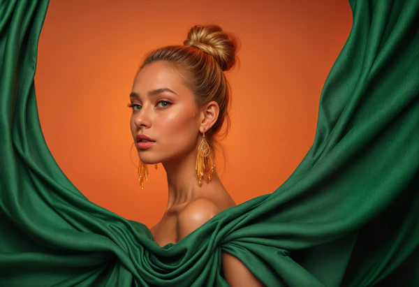Elegant Woman Portrait