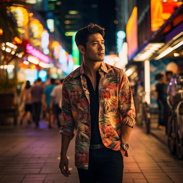 Stylish Urban Nightlife