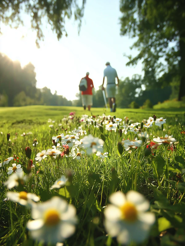 Daisies and Golfers