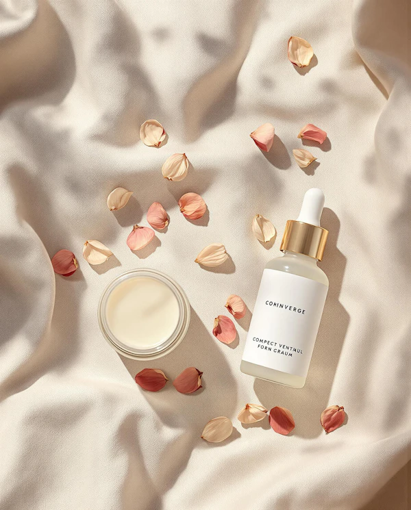 Beauty Product Flat Lay