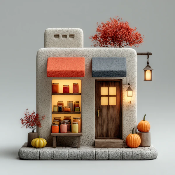 Miniature Cozy Facade