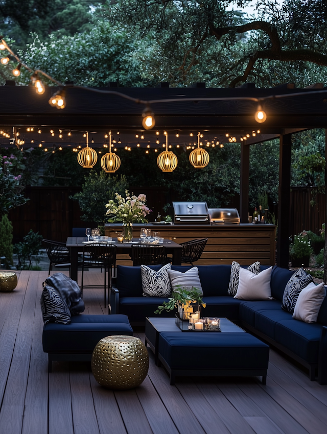 Cozy Outdoor Patio