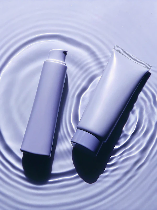 Lavender Cosmetic Display