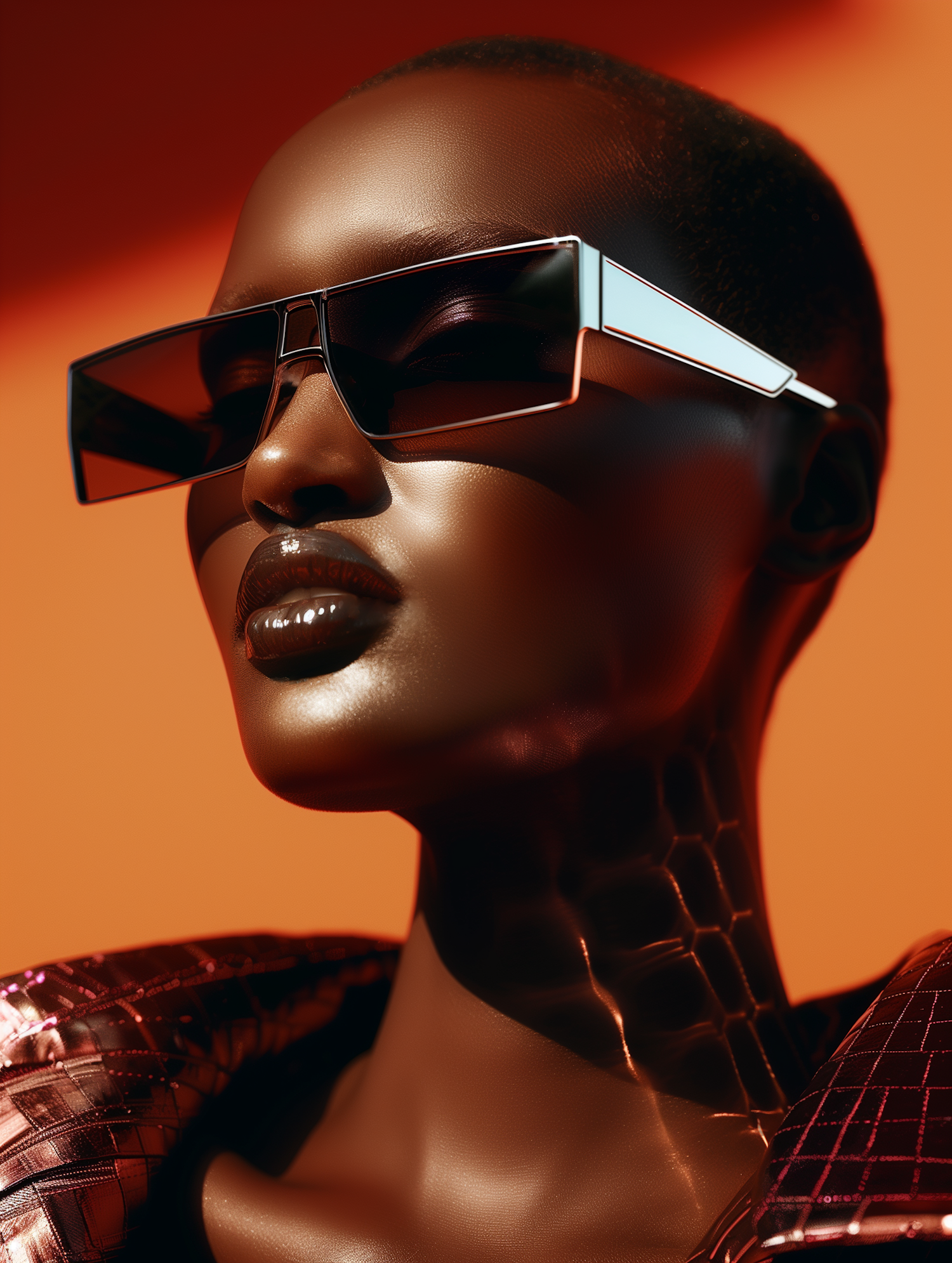 Futuristic Fashion Portrait