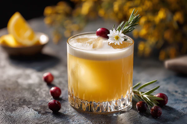 Festive Cocktail Display