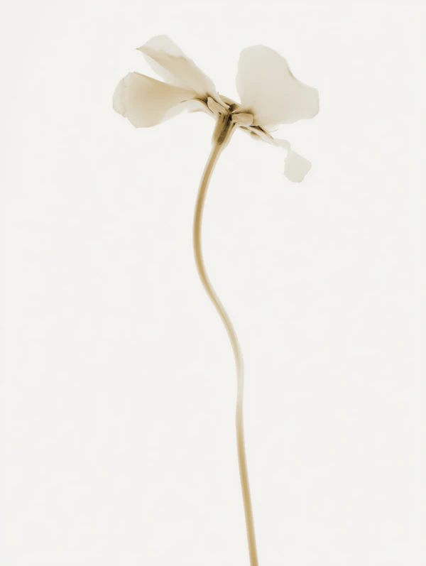 Delicate Flower Portrait