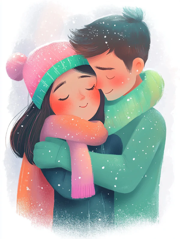 Tender Winter Embrace