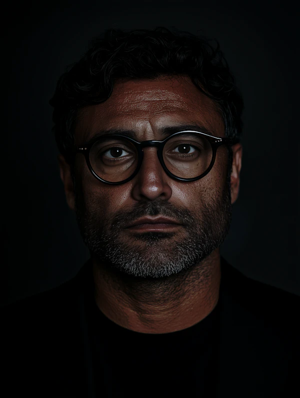 Close-up Portrait of a Man