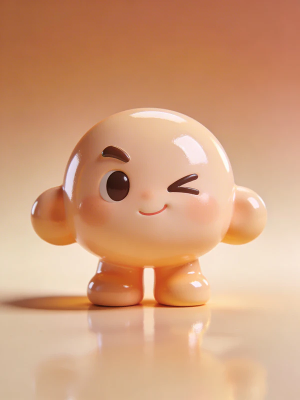 Cheerful Figurine