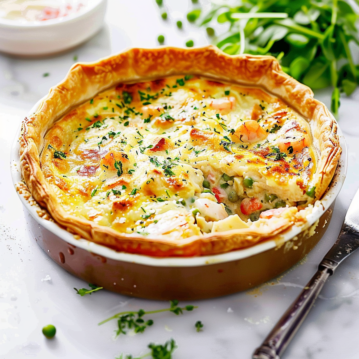 Gourmet Seafood Pie