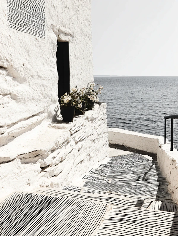 Mediterranean Coastal Scene