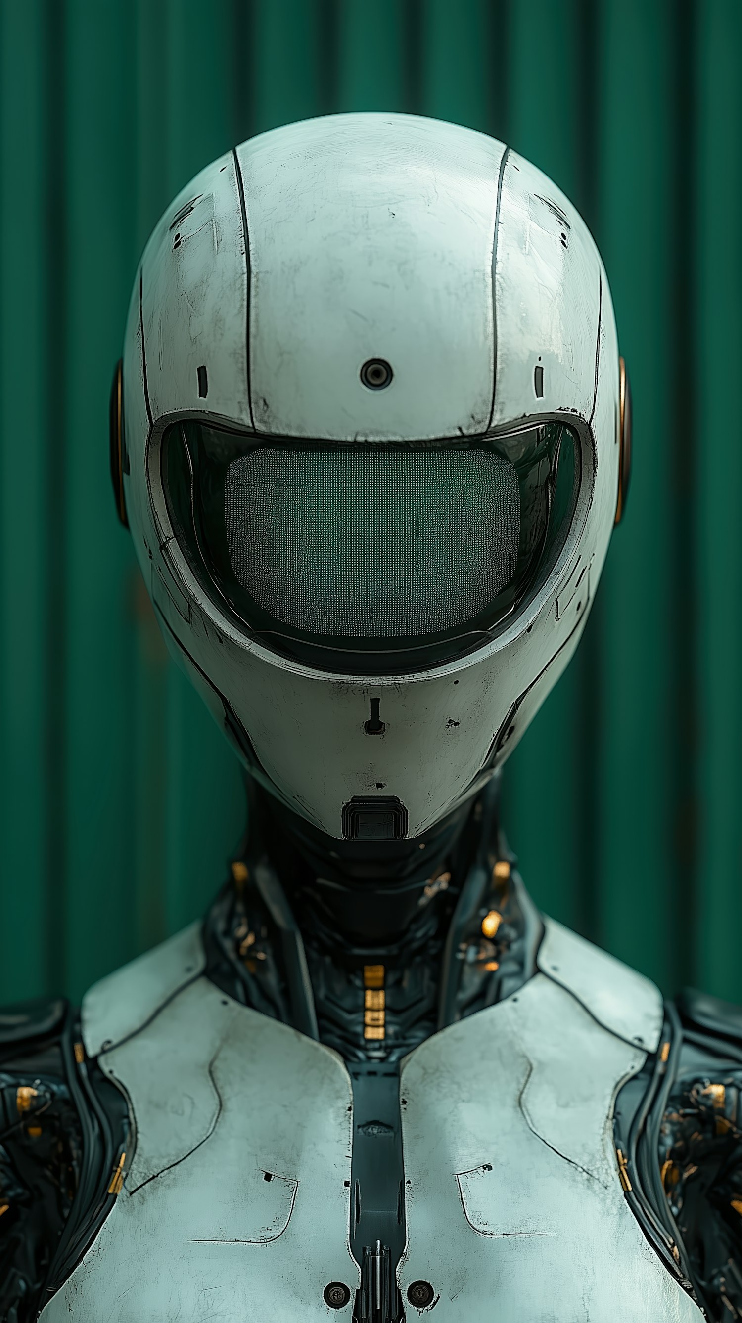 Futuristic Humanoid Robot