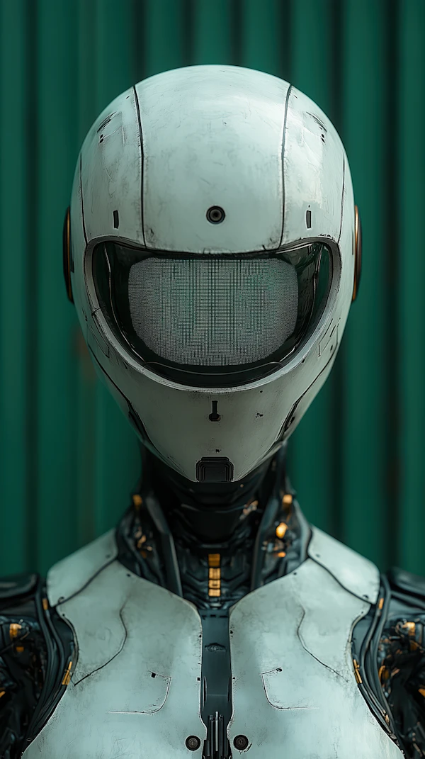 Futuristic Humanoid Robot