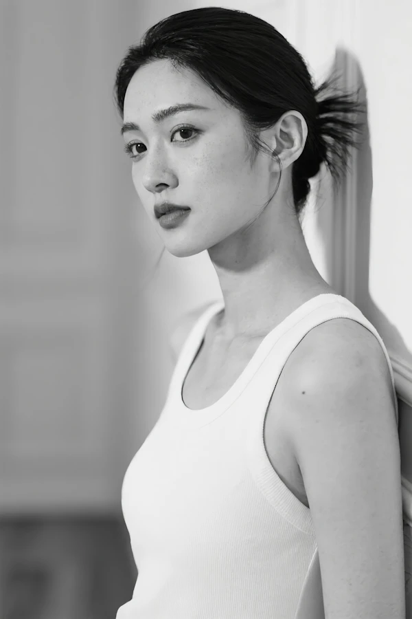 Black-and-White Portrait