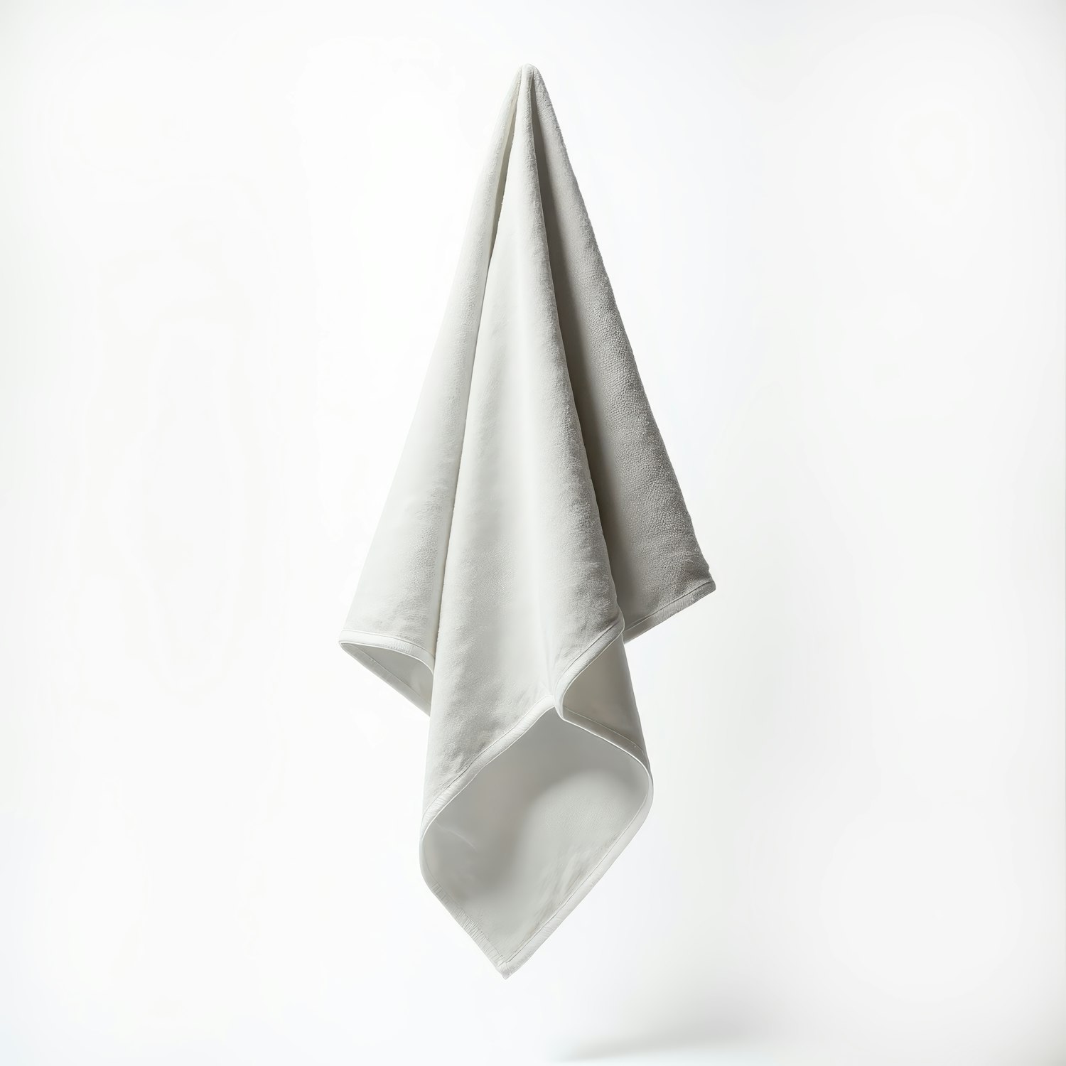 Minimalistic White Towel