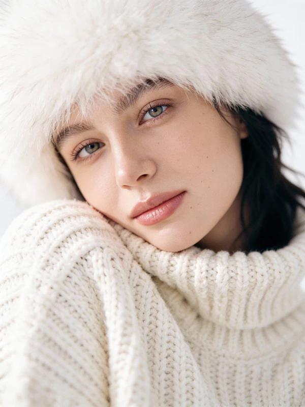 Cozy Winter Portrait