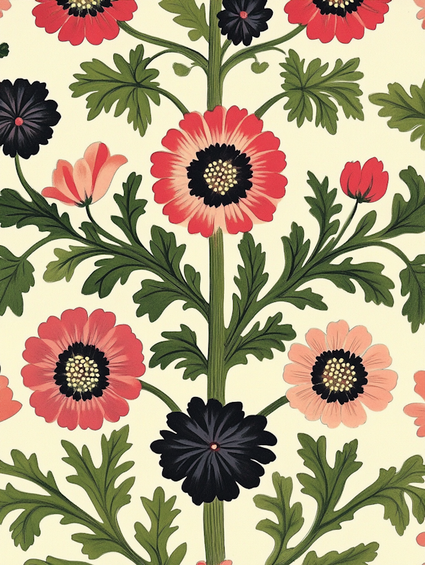 Vibrant Floral Pattern