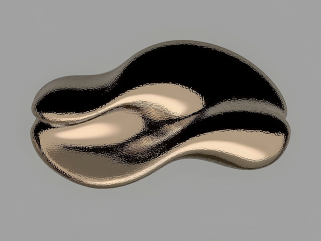 Abstract Metallic Object