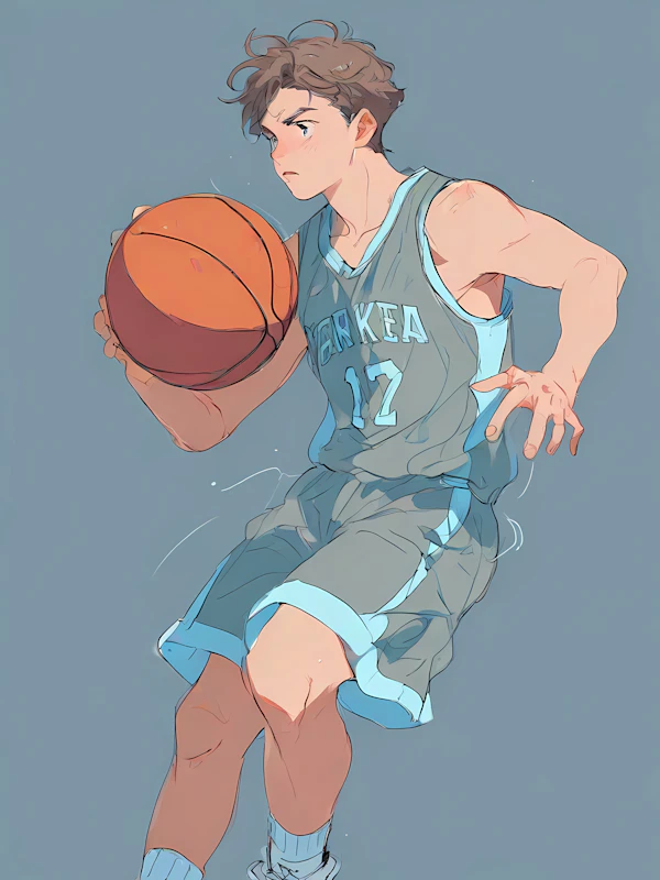 Basketball Player Art